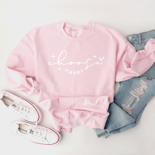 Choose Happy - Sweatshirt